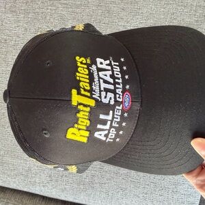 Right Trailers Black All Star Cap Top Fuel Winner